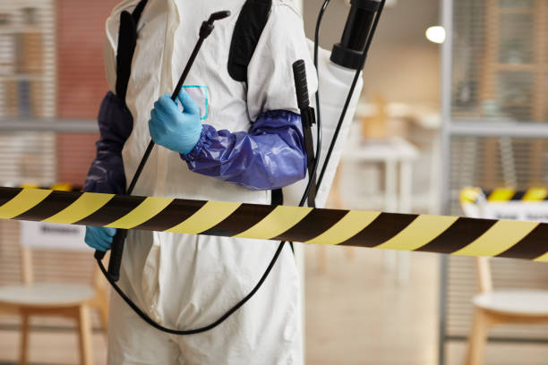Professional Infectious Disease Decontamination technician working in Summerfield, MD